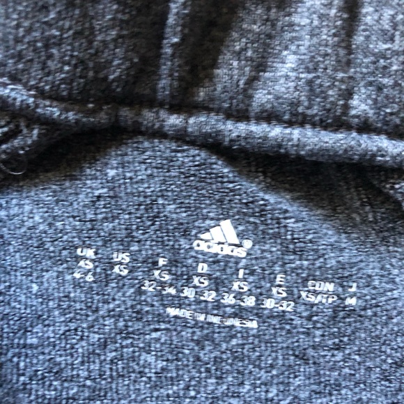 Adidas Grey Booty Lounge Shorts - Picture 3 of 5